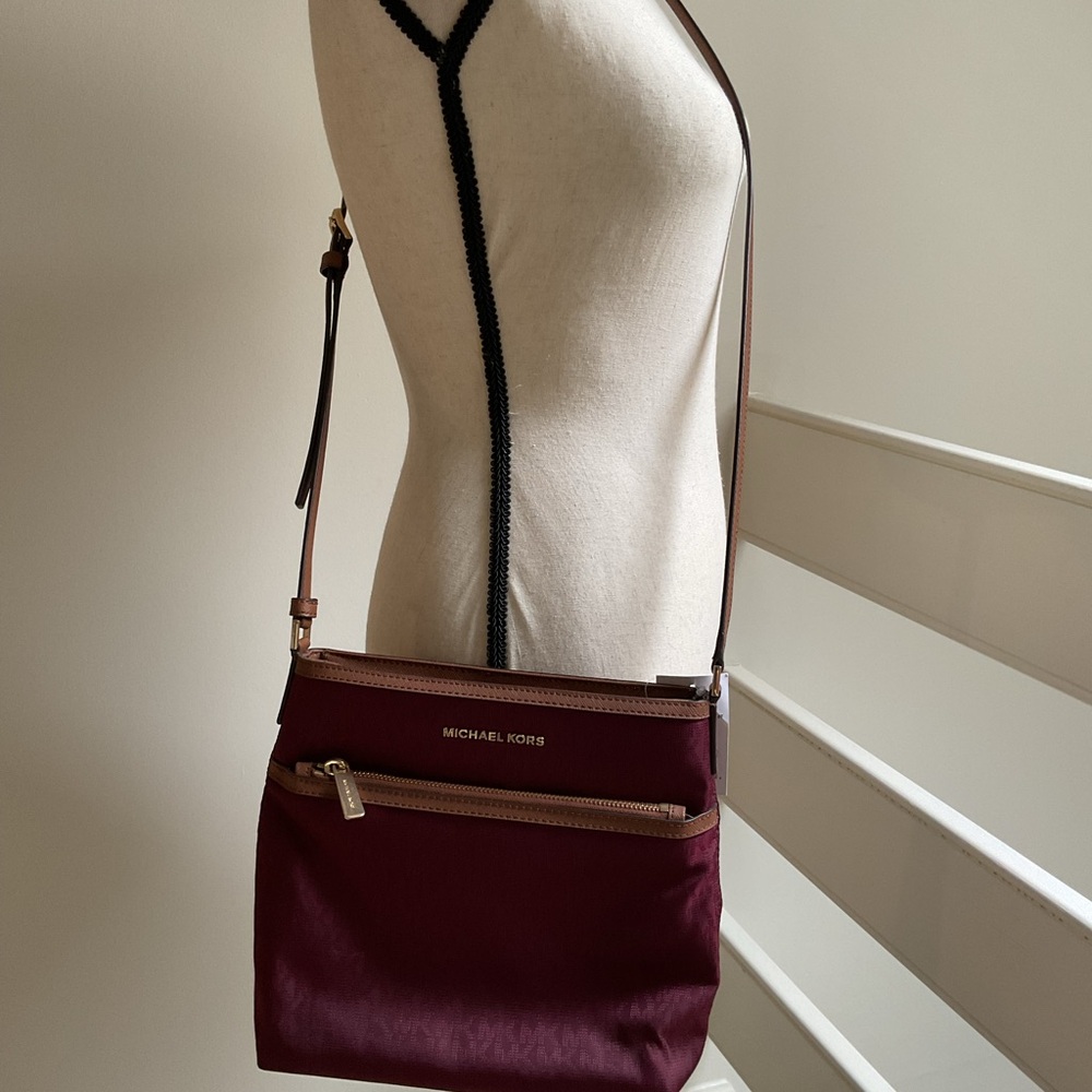 Michael Kors Burgundy Crossbody Bag